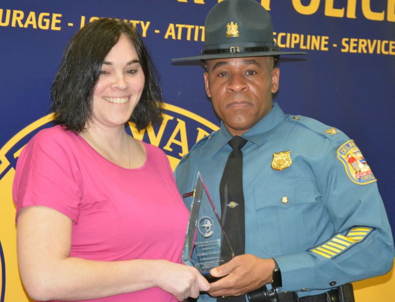 Delaware State Police Announce 2022 Trooper and Civilian Employee of the  Year - Delaware State Police - State of Delaware