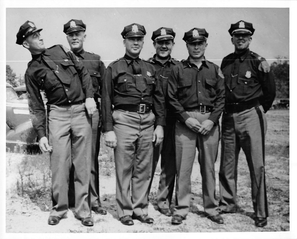 Troopers posing for the camera (1930s-era).