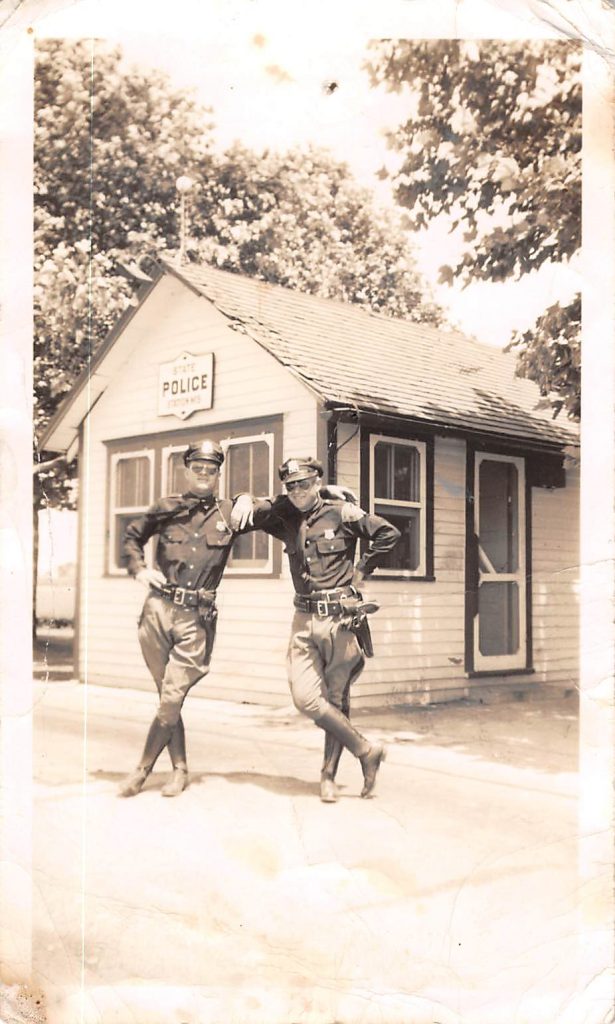 Troopers posing for the camera (1930s-era).