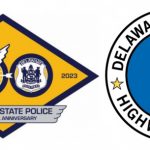 Delaware State Police Centennial Anniversary Logo and Delaware Office of Highway Safety Logo
