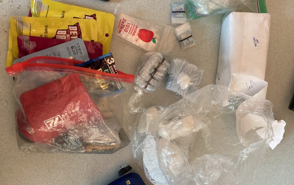 Various drugs, drug paraphernalia, and packaging