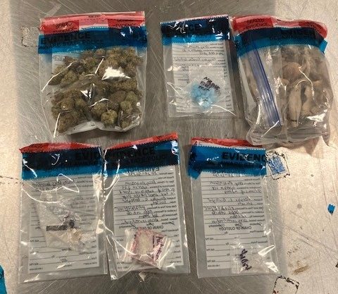 Items seized from Gallagher