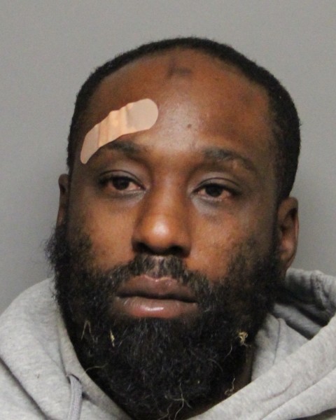 Deshon Worrell mugshot photo with gray background