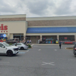 Google maps screenshot of the Weis Markets parking lot