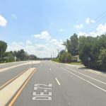 Sunset Lake Road at Broadleaf Drive