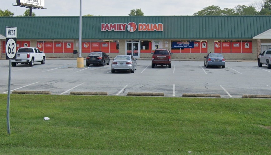 Google Maps screenshot of the Family Dollar