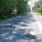 Google Maps screenshot of the collision scene area