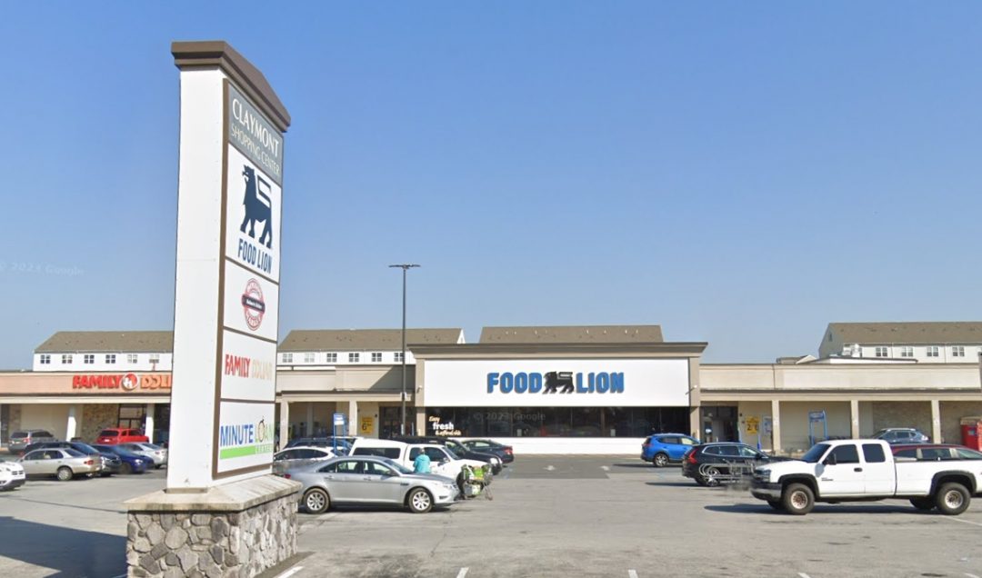 Google Maps screenshot of the Food Lion at 3609 Philadelphia Pike, Claymont DE 19703