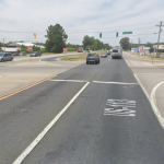 Screenshot from Google of the intersection of Dupont Boulevard and Johnson Road