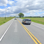 Google Maps screenshot of fatal crash location.