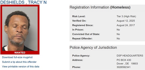 Image of Tracy DeShields