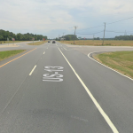 Google Maps Screenshot of Fatal Crash Location