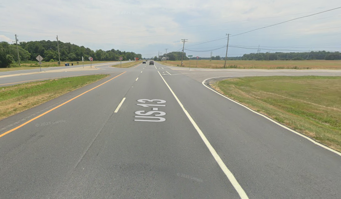 Google Maps Screenshot of Fatal Crash Location