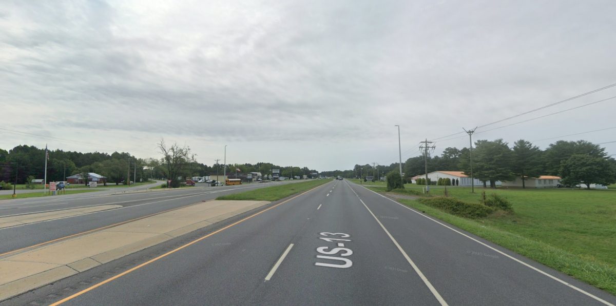 General Google map screenshot of the crash area