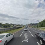 Google maps screenshot of the area of the crash