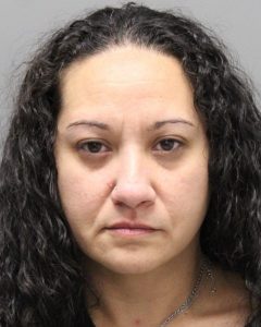 Amber Hoffmaster mugshot photo with gray background