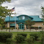 Photo of the New Castle County branch of the Dover Federal Credit Union.