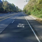 Image of the fatal crash location