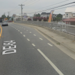 Screenshot of the Google Street View in the area of the crash.