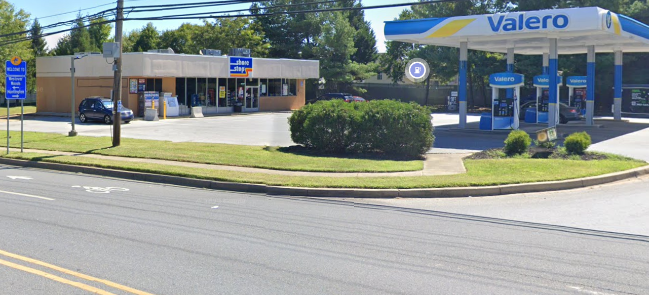 Google Maps screenshot of the Shore Stop