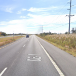 Screenshot from Google Maps of the Fatal Crash Location