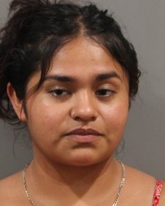 Ricarda Sandoval mugshot photo on gray background