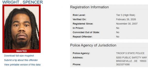 Spencer Wright - Sex Offender Registry Status – Wanted