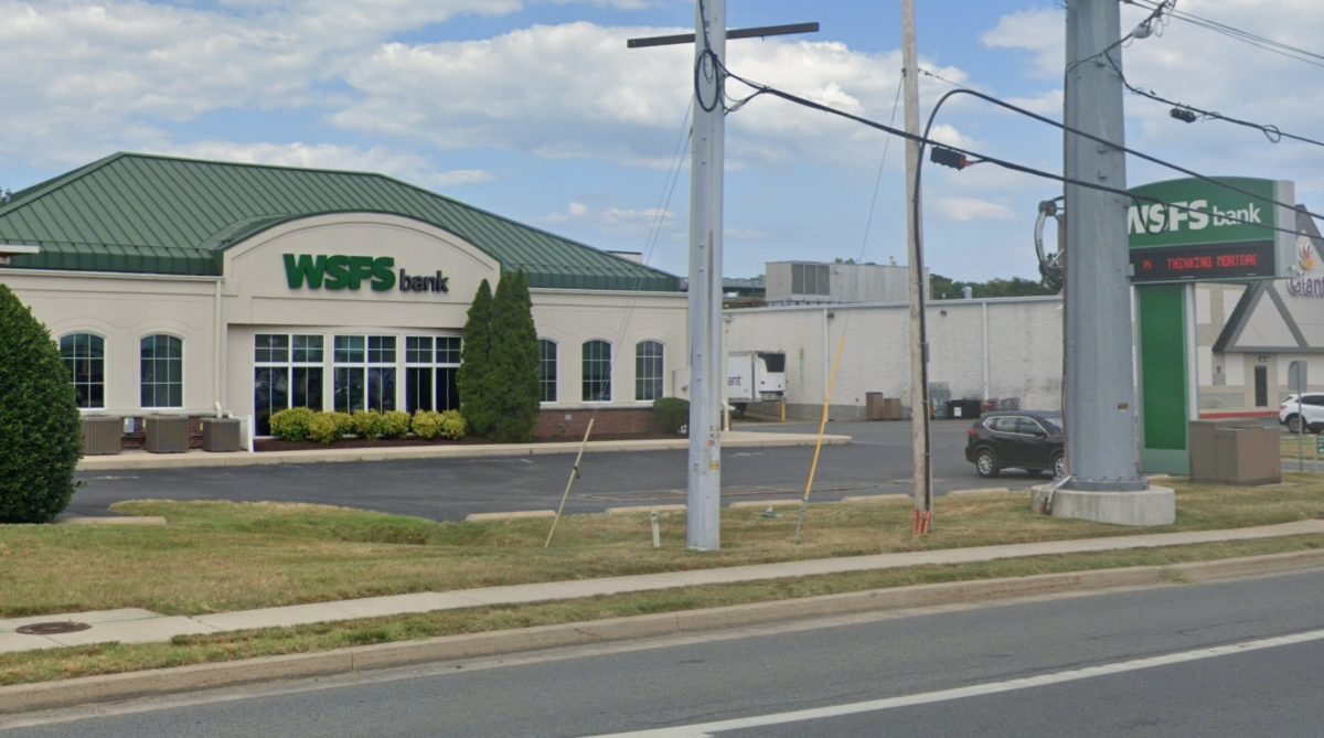Google maps screenshot of the WSFS Bank in Rehoboth Beach