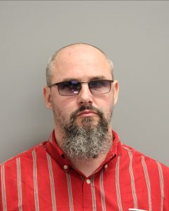 Richard Morgan mugshot with gray background