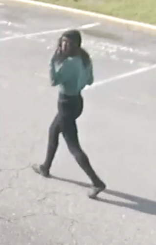 Screenshot photo of the suspect