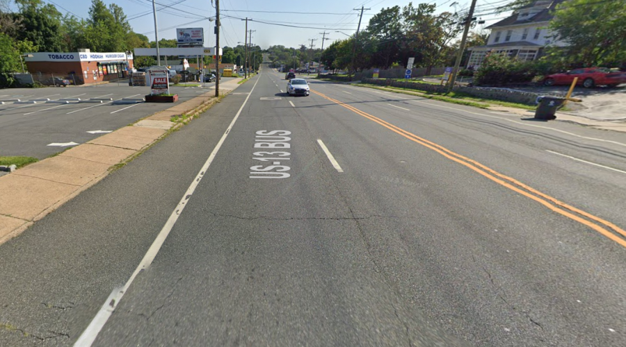 Screenshot of the fatal crash location.